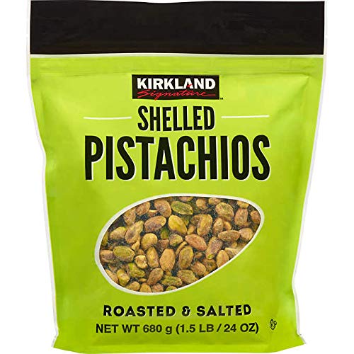 Kirkland Signature Shelled Roasted & Salted Pistachios - 1.5 lbs